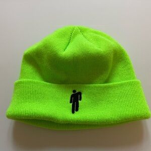 Neon Green Beanie Billie Eilish